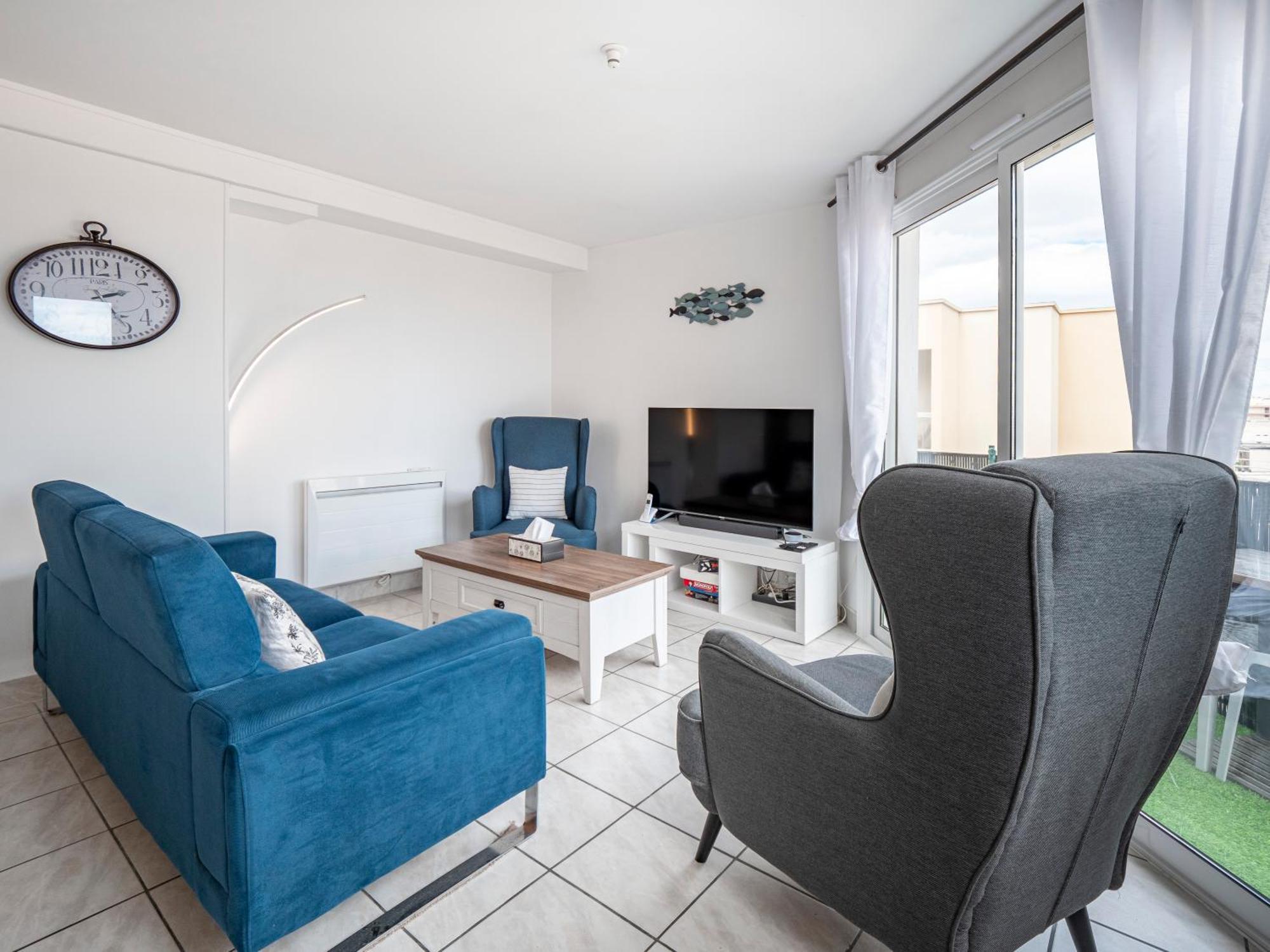 T3 Vue Mer Clim Wifi Parking Canet-en-Roussillon Exterior photo